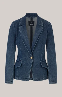 Jeans-Blazer in Denim Blue