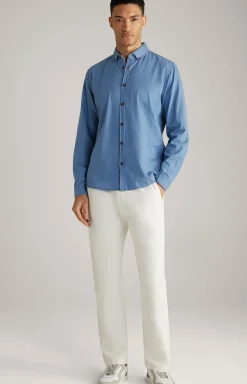 Jeanshemd Heli in Blau