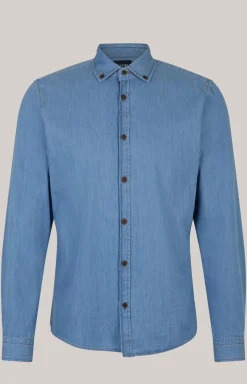 Jeanshemd Heli in Blau