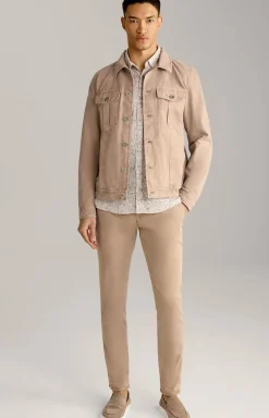 Jeansjacke Denio in Hellbraun