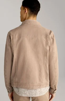 Jeansjacke Denio in Hellbraun