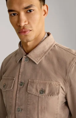 Jeansjacke Denio in Hellbraun