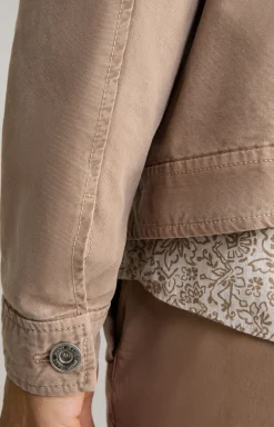 Jeansjacke Denio in Hellbraun
