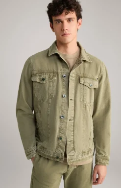 Jeansjacke Just in Oliv