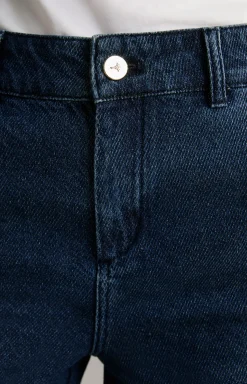 Jeans-Shorts in Denim Blue