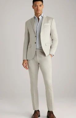 Jersey-Baukasten-Sakko Damon in Sand