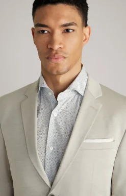 Jersey-Baukasten-Sakko Damon in Sand