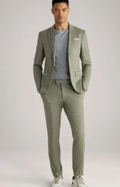 Jersey-Baukasten-Sakko Damon in Hellgrün