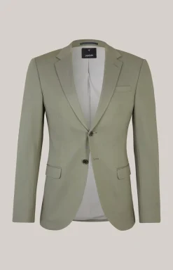 Jersey-Baukasten-Sakko Damon in Hellgrün