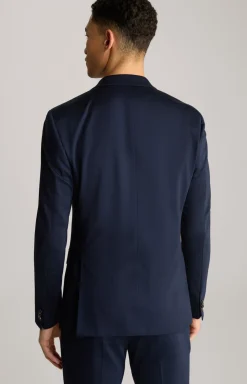 Jersey-Baukasten-Sakko Damon in Navy