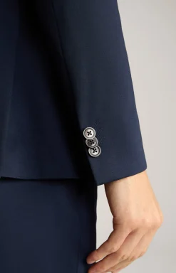 Jersey-Baukasten-Sakko Damon in Navy