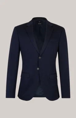 Jersey-Baukasten-Sakko Damon in Navy