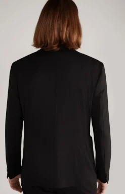 Jersey-Baukasten-Sakko Dash in Schwarz