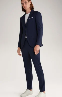 Jersey-Baukasten-Sakko Dash in Navy meliert