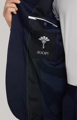 Jersey-Baukasten-Sakko Dash in Navy meliert