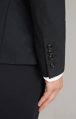 Jersey-Sakko Hoverest in Navy