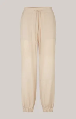 Joggpants in Beige