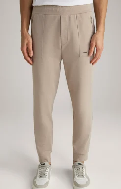 Joggpants Tiano in Hellbraun