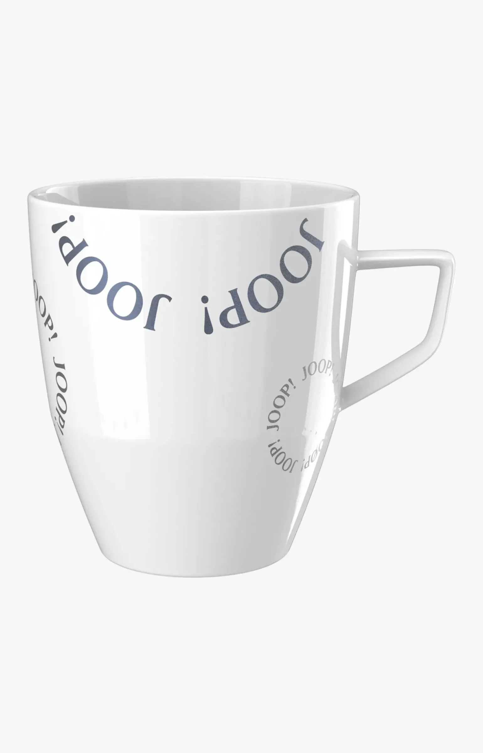JOOP! COLLECTOR'S MUG FASHION EDITION FALL/ WINTER 2021/22 in Weiß/Blau/Grau