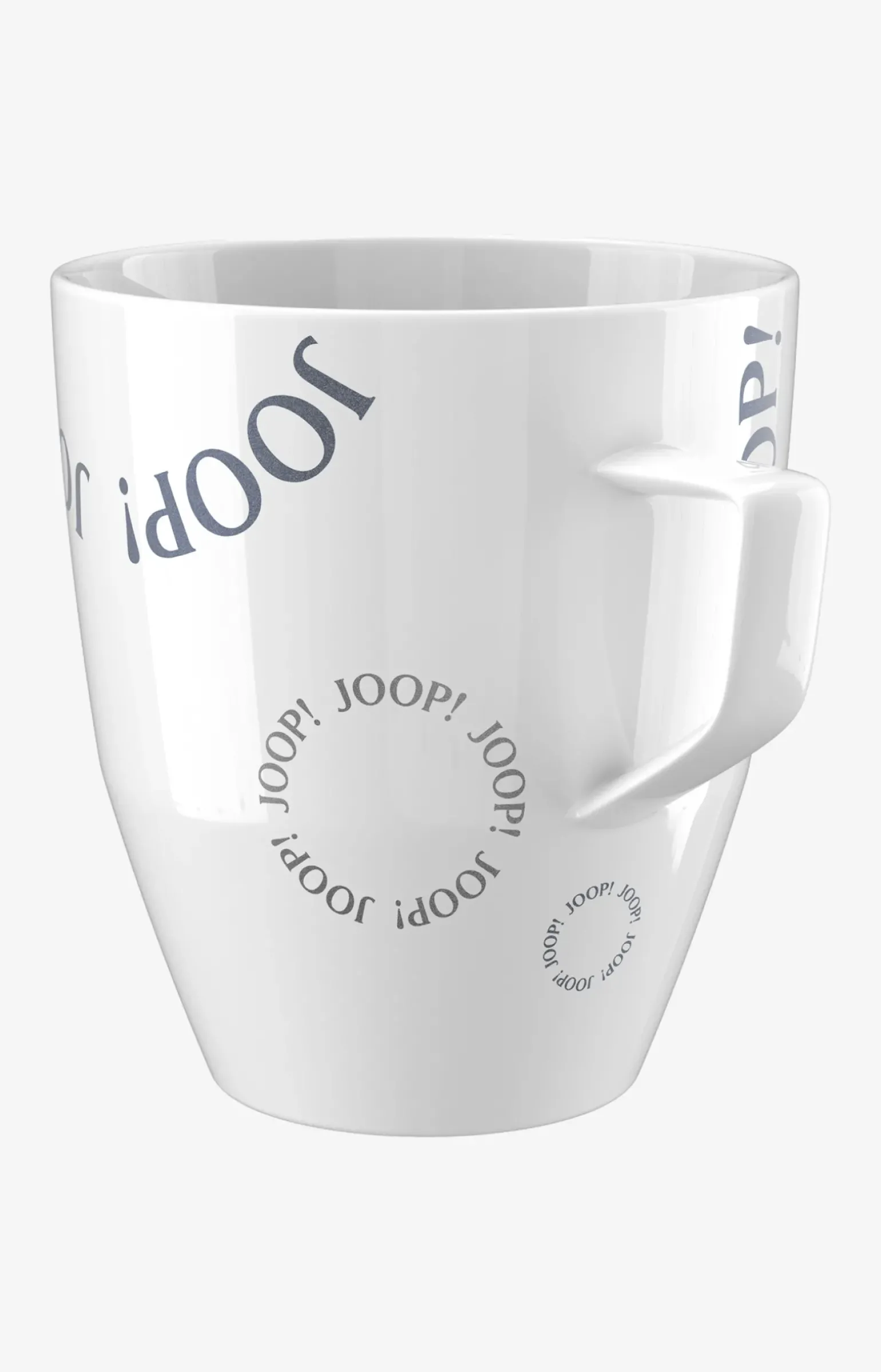 JOOP! COLLECTOR'S MUG FASHION EDITION FALL/ WINTER 2021/22 in Weiß/Blau/Grau