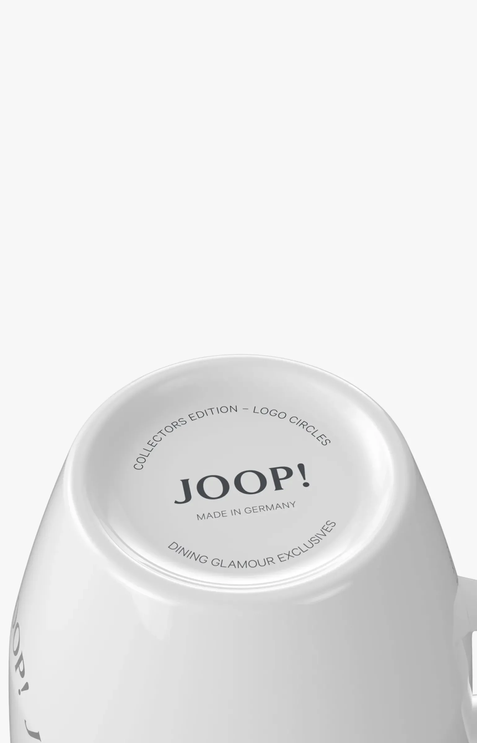 JOOP! COLLECTOR'S MUG FASHION EDITION FALL/ WINTER 2021/22 in Weiß/Blau/Grau