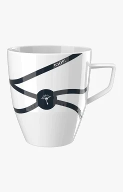 JOOP! COLLECTOR'S MUG FASHION EDITION FALL/ WINTER 2021/22 in Weiß/Dunkelblau