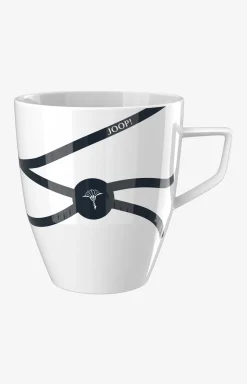 JOOP! COLLECTOR'S MUG FASHION EDITION FALL/ WINTER 2021/22 in Weiß/Dunkelblau