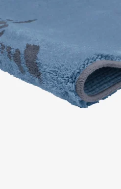 JOOP! CORNFLOWER Badteppich in Pool-Blau, 60 x 90 cm