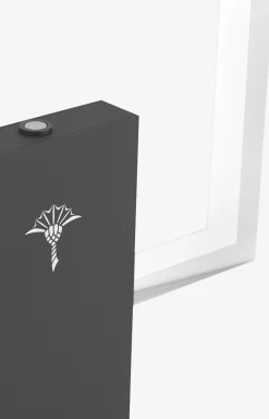 JOOP! CUBE LIGHTS LED-Tischleuchte, Chrom/Schwarz