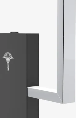 JOOP! CUBE LIGHTS LED-Tischleuchte, Chrom/Schwarz