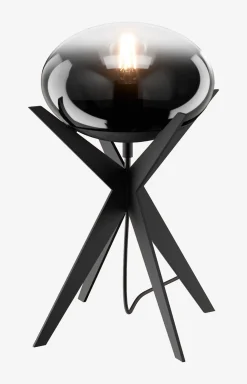 JOOP! CURVES LIGHTS Tischleuchte, Transparent-Glas/Schwarz