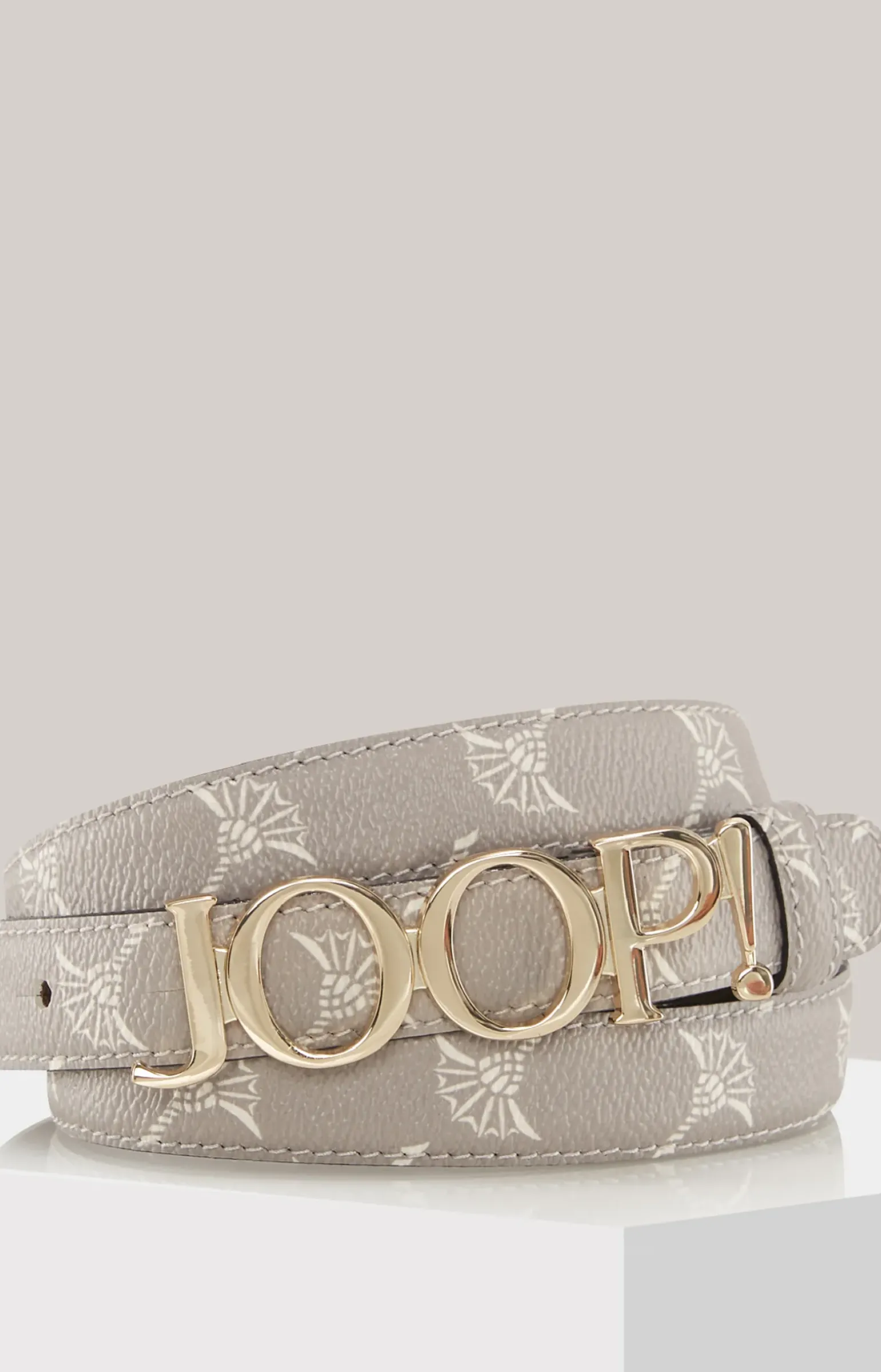 JOOP! Gürtel in Hellgrau