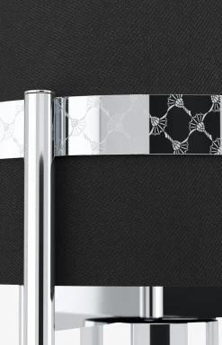 JOOP! ROUND LIGHTS CHROME Tischleuchte, Schwarz/Chrom