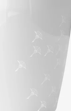 Karaffe/Vase Faded Cornflower in Weiß - 25 cm Höhe