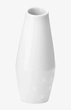 Karaffe/Vase Faded Cornflower in Weiß - 13 cm Höhe