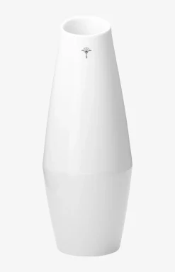 Karaffe/Vase Single Cornflower in Weiß - 25 cm Höhe