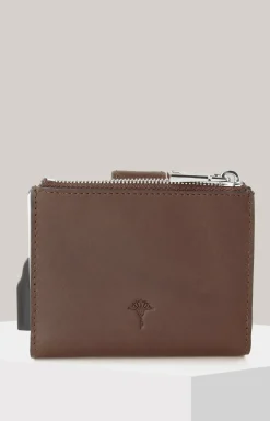 Karten-Etui Loreto C-Four in Cognac-Braun