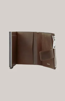 Karten-Etui Loreto C-Four in Cognac-Braun