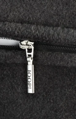 Kissen Uni-Doubleface in Ash-Anthrazit