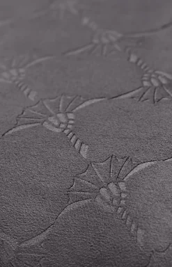 Kissenhülle Emboss (38 x 38 cm), Anthrazit