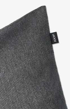 Kissenhülle Ribbon in Anthrazit