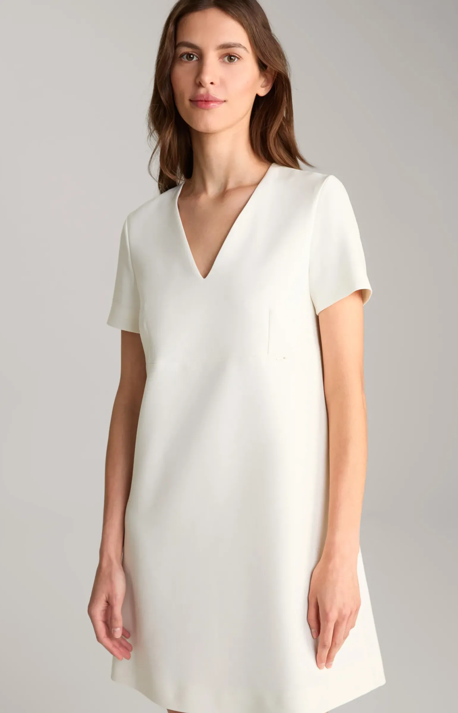 Kleid in Creme