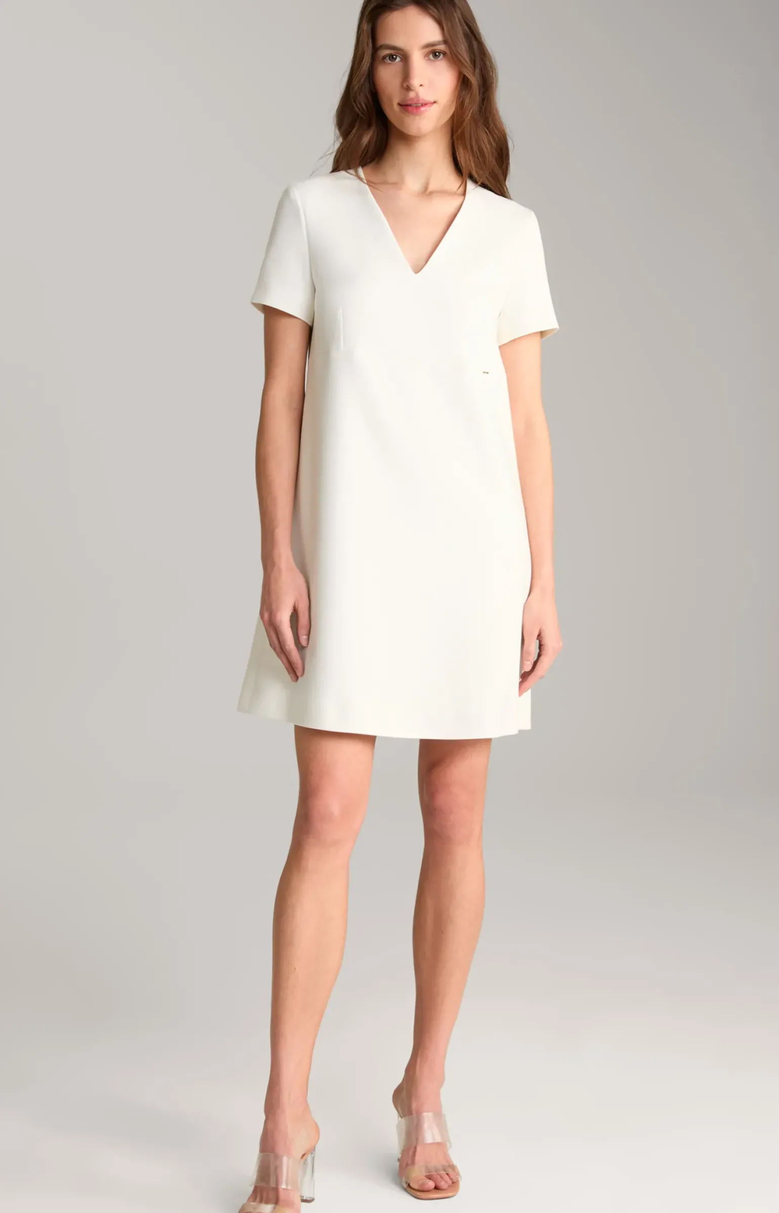 Kleid in Creme