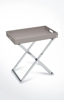 Kleiner Beistelltisch Homeline, Grau-Rosé