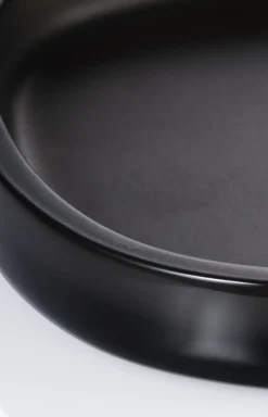 Kleines Tablett Crystal Line in Anthrazit