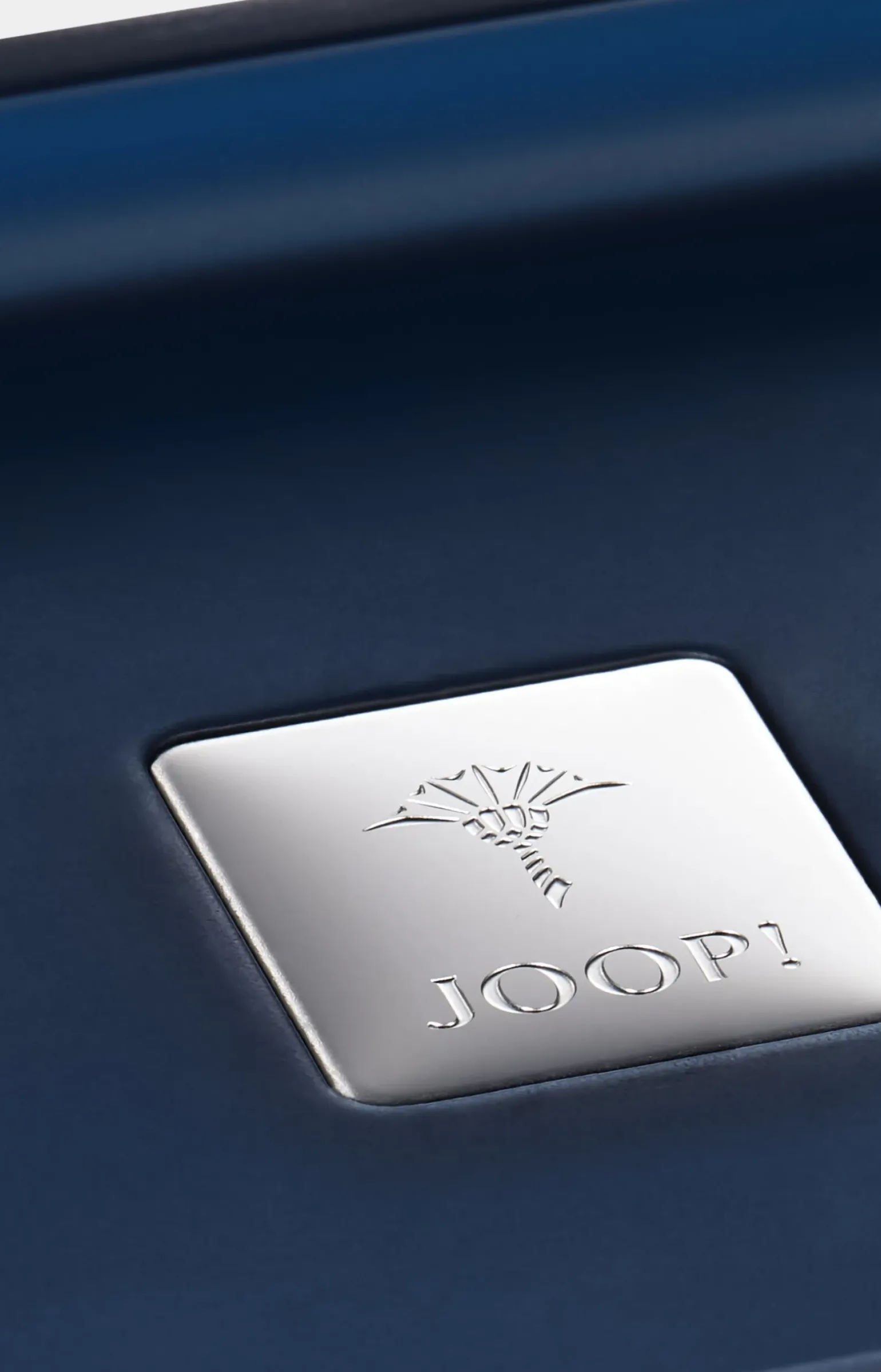 Kleines Tablett Crystal Line in Dunkelblau