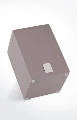 Kosmetik-Behälter Bathline, Grau-Rosé