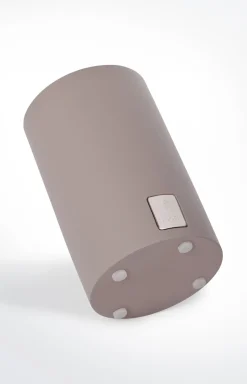 Kosmetik-Behälter Bathline, Grau-Rosé