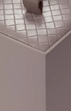 Kosmetik-Box Bathline, Grau-Rosé