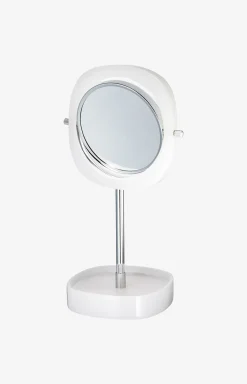 Kosmetikspiegel Crystal Line in Weiß